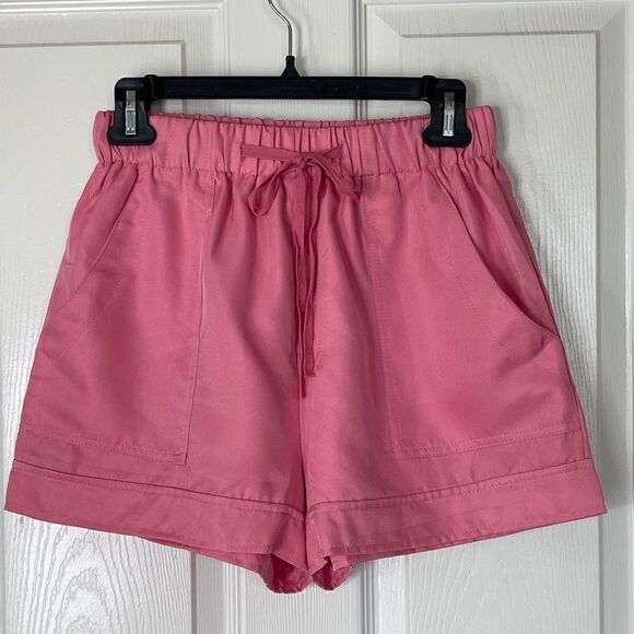 Pink drawstring shorts size M - Picture 1 of 6
